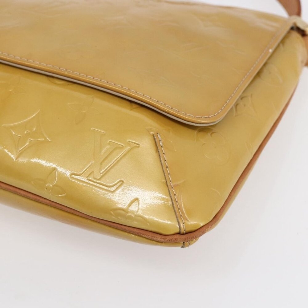 Authentic LOUIS VUITTON Monogram Vernis Thompson Street Bag Beige M91301 LV - Picture 6 of 16